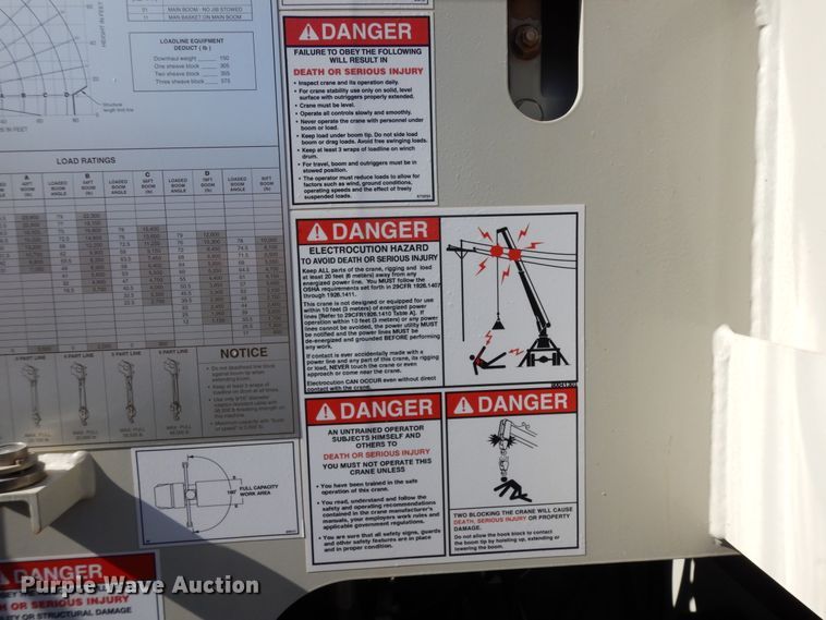 image for item DJ7491 2014 Peterbilt 365  crane truck