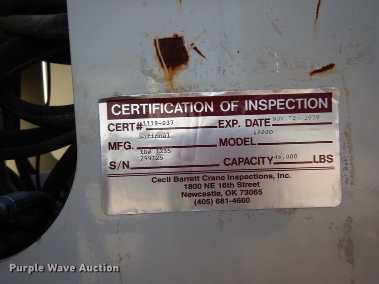 image for item DJ7491 2014 Peterbilt 365  crane truck