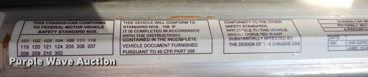 image for item DJ7491 2014 Peterbilt 365  crane truck