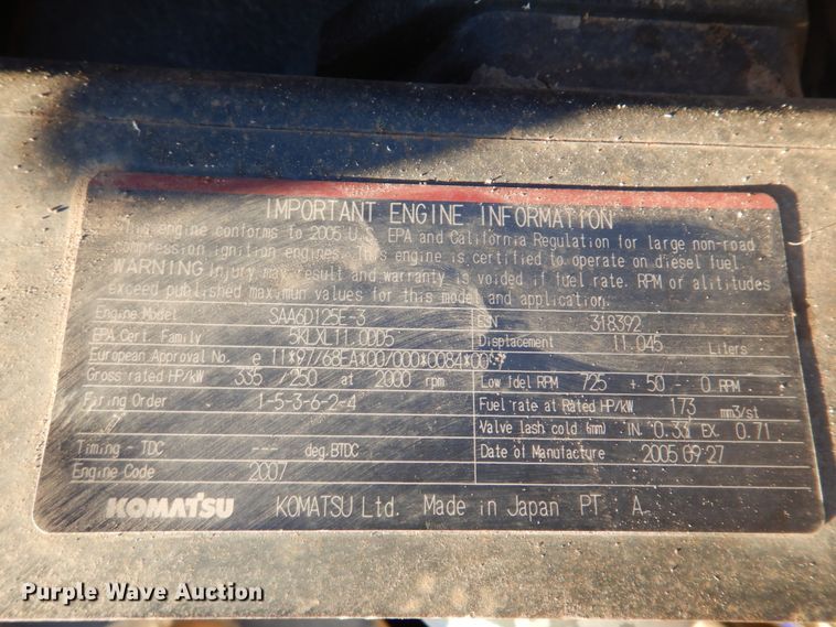 image for item DK1444 2006 Komatsu HM300-1  haul truck