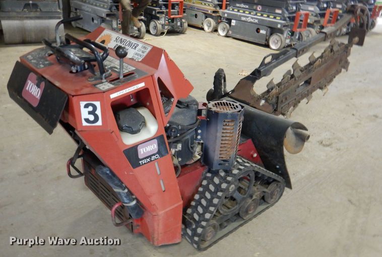 image for item DK1455 2014 Toro TRX-20  trencher