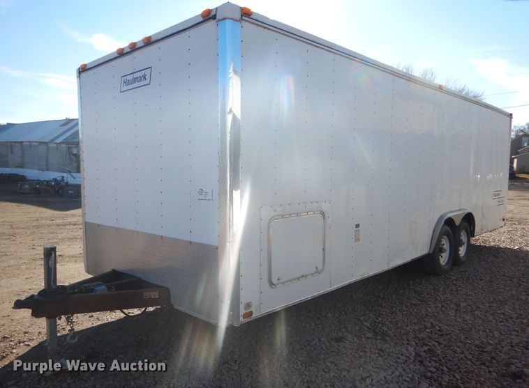 image for item DK3264 1998 Haulmark 32  spray foam trailer