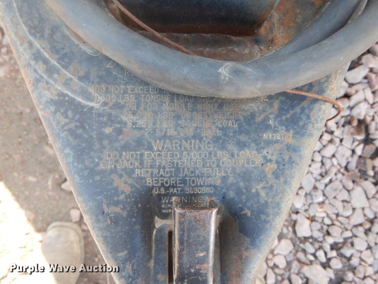 image for item DK3264 1998 Haulmark 32  spray foam trailer