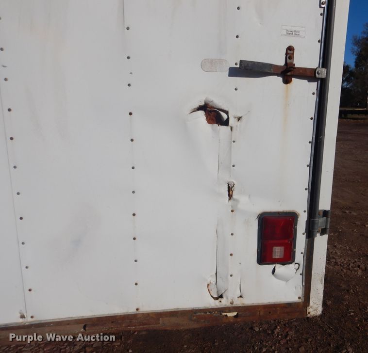 image for item DK3264 1998 Haulmark 32  spray foam trailer