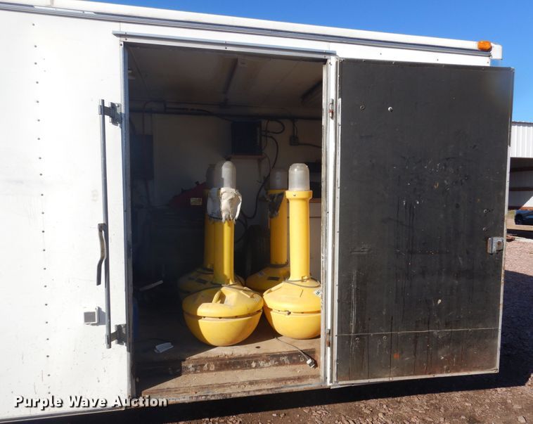 image for item DK3264 1998 Haulmark 32  spray foam trailer