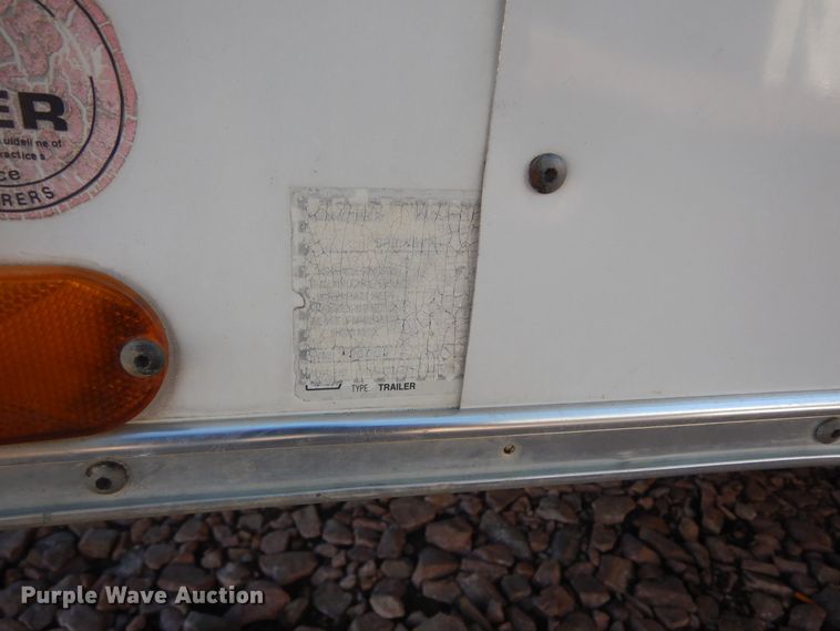 image for item DK3264 1998 Haulmark 32  spray foam trailer