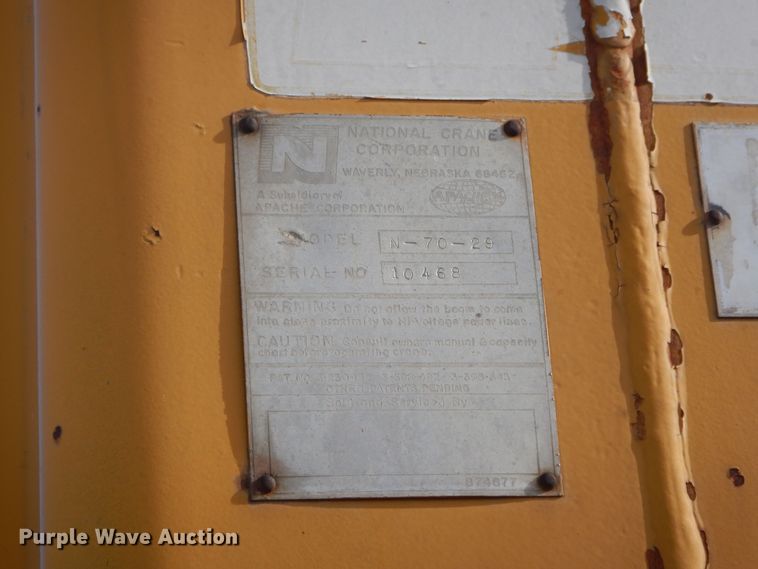 image for item DK3275 2003 Freightliner FL80  crane truck