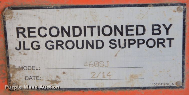 image for item DK3354 2005 JLG 460SJ  boom lift