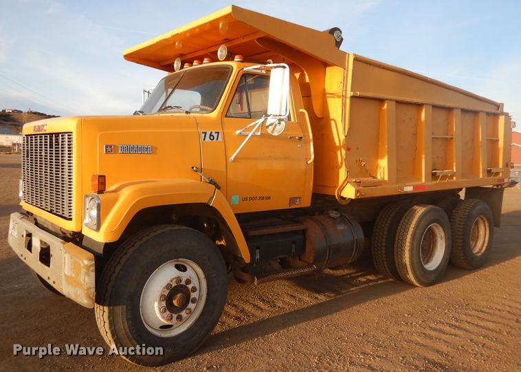 image for item DK3358 1979 GMC Brigadier  dump truck