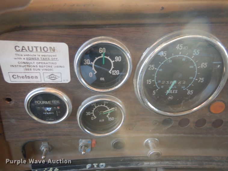 image for item DK3358 1979 GMC Brigadier  dump truck