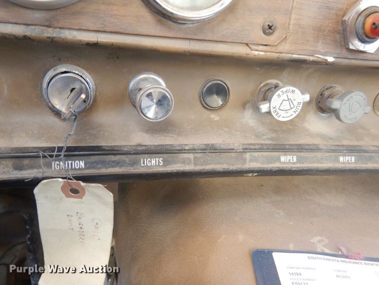 image for item DK3358 1979 GMC Brigadier  dump truck