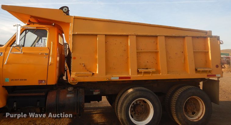 image for item DK3358 1979 GMC Brigadier  dump truck