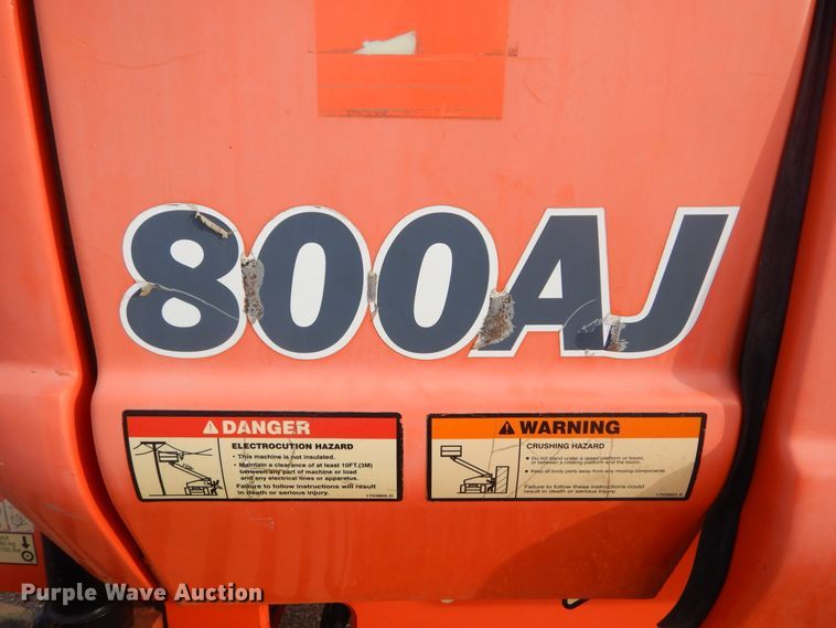 image for item DK3385 2008 JLG 800AJ  boom lift