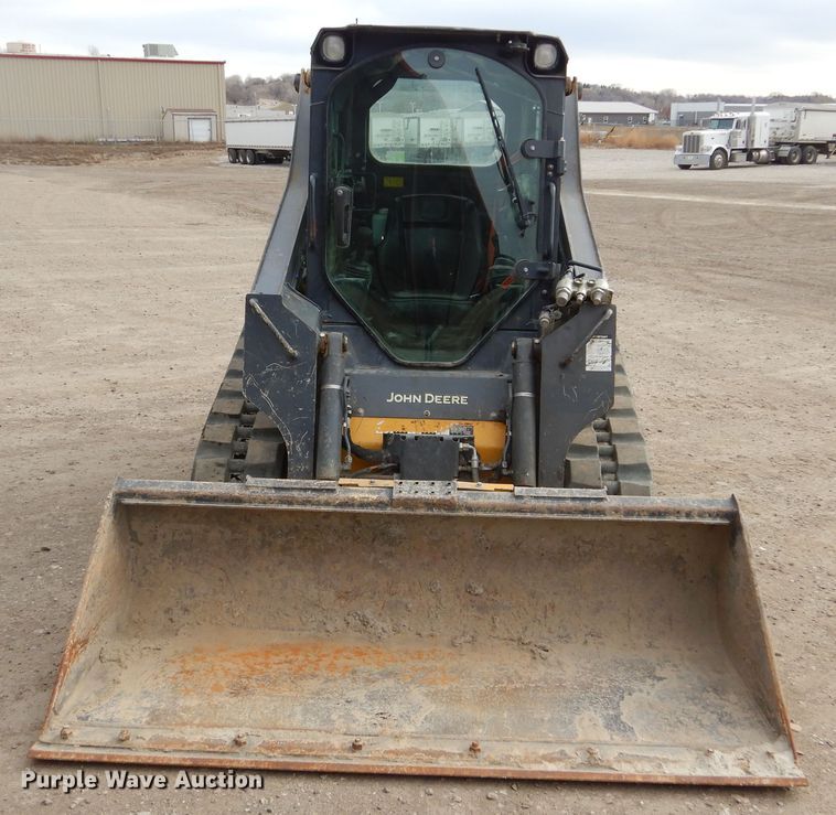 image for item DK3391 2019 John Deere 317G  tracked skid steer loader
