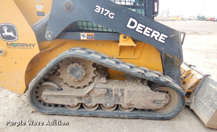 image for item DK3391 2019 John Deere 317G  tracked skid steer loader