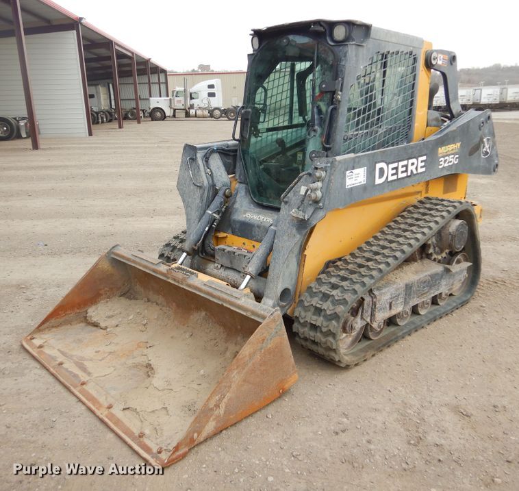 image for item DK3392 2019 John Deere 325G  tracked skid steer loader
