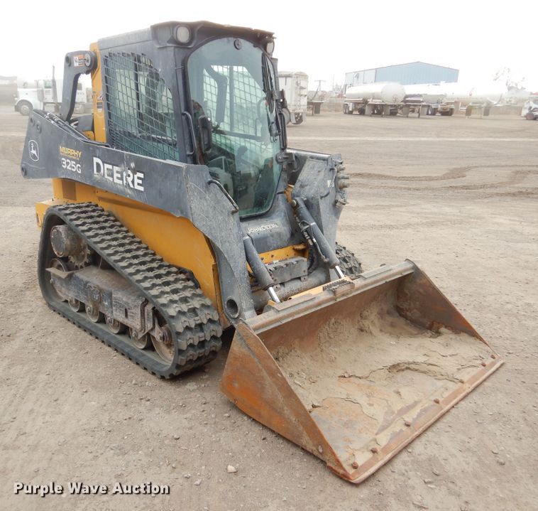 image for item DK3392 2019 John Deere 325G  tracked skid steer loader