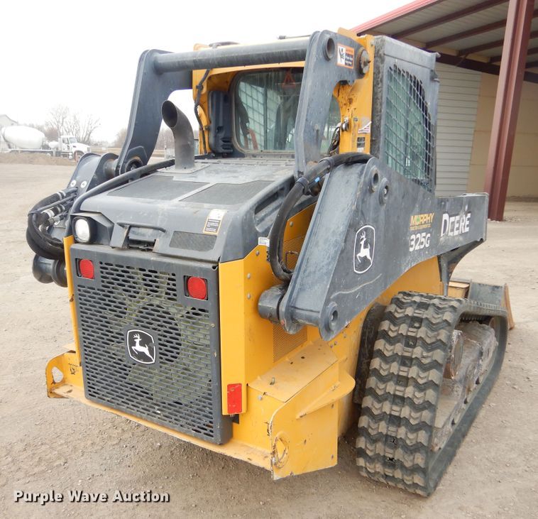 image for item DK3392 2019 John Deere 325G  tracked skid steer loader