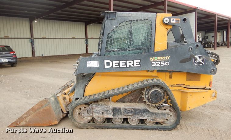 image for item DK3392 2019 John Deere 325G  tracked skid steer loader
