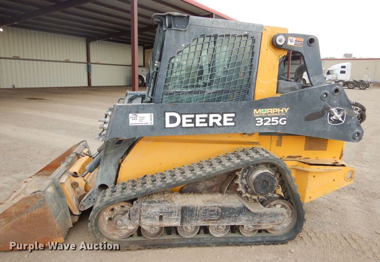 image for item DK3392 2019 John Deere 325G  tracked skid steer loader