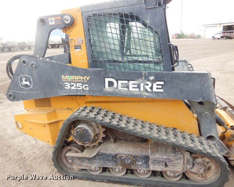 image for item DK3392 2019 John Deere 325G  tracked skid steer loader