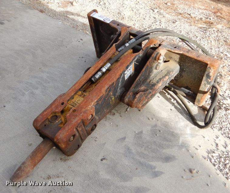 image for item DK3394 Stanley skid steer breaker