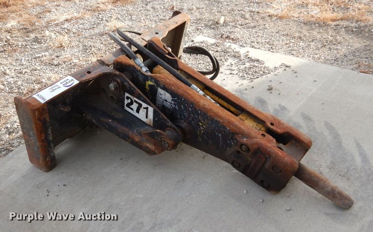 image for item DK3394 Stanley skid steer breaker