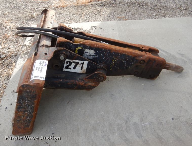 image for item DK3394 Stanley skid steer breaker