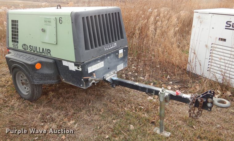image for item DK3397 Sullair 185  air compressor