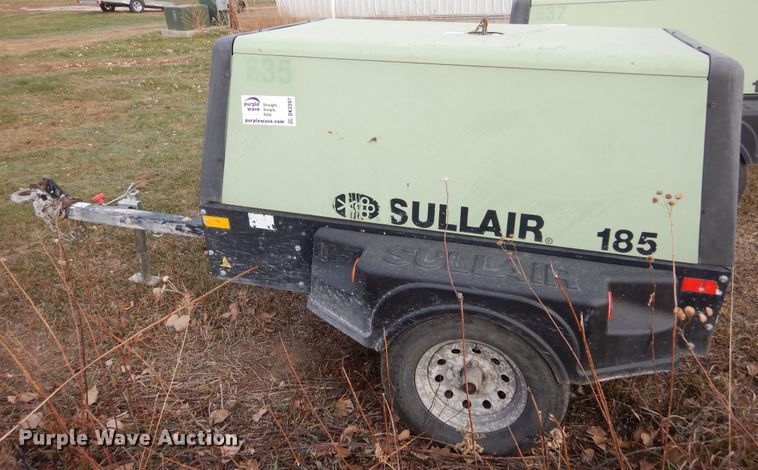 image for item DK3397 Sullair 185  air compressor