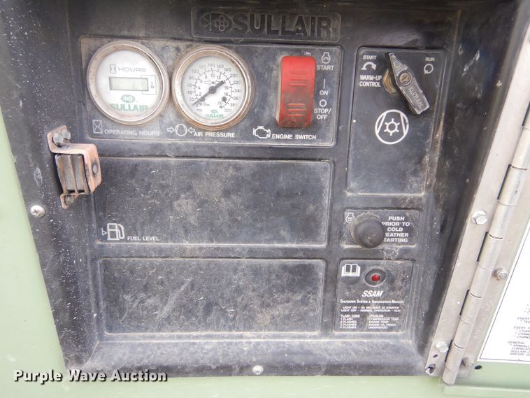 image for item DK3397 Sullair 185  air compressor