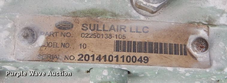 image for item DK3397 Sullair 185  air compressor