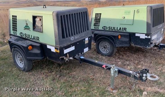 image for item DK3398 Sullair 185DPQ  air compressor