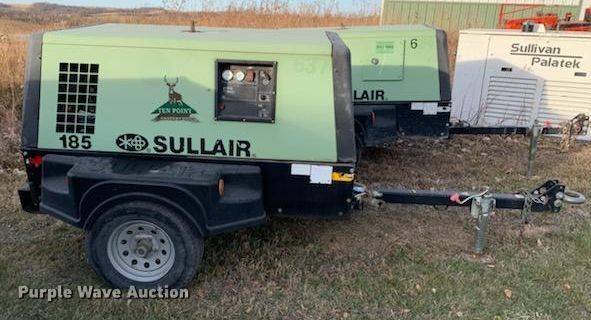 image for item DK3398 Sullair 185DPQ  air compressor
