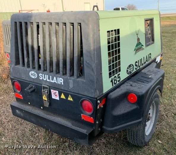 image for item DK3398 Sullair 185DPQ  air compressor