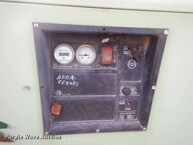 image for item DK3398 Sullair 185DPQ  air compressor