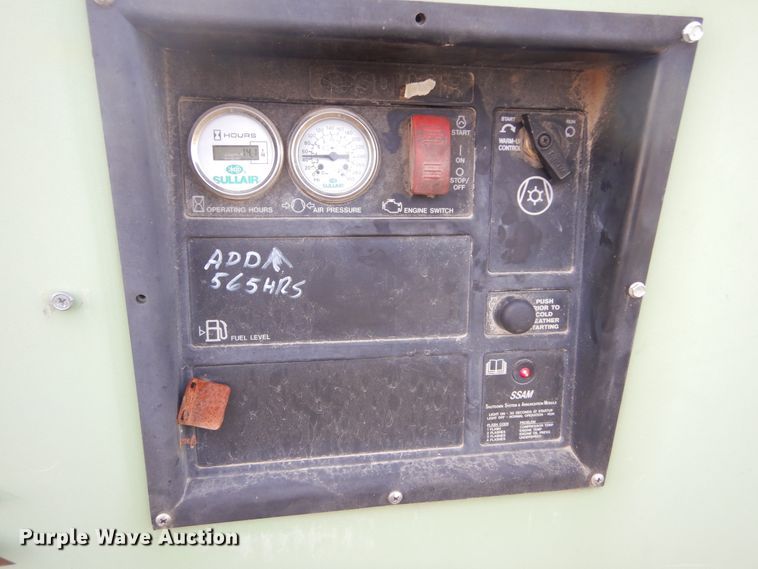 image for item DK3398 Sullair 185DPQ  air compressor