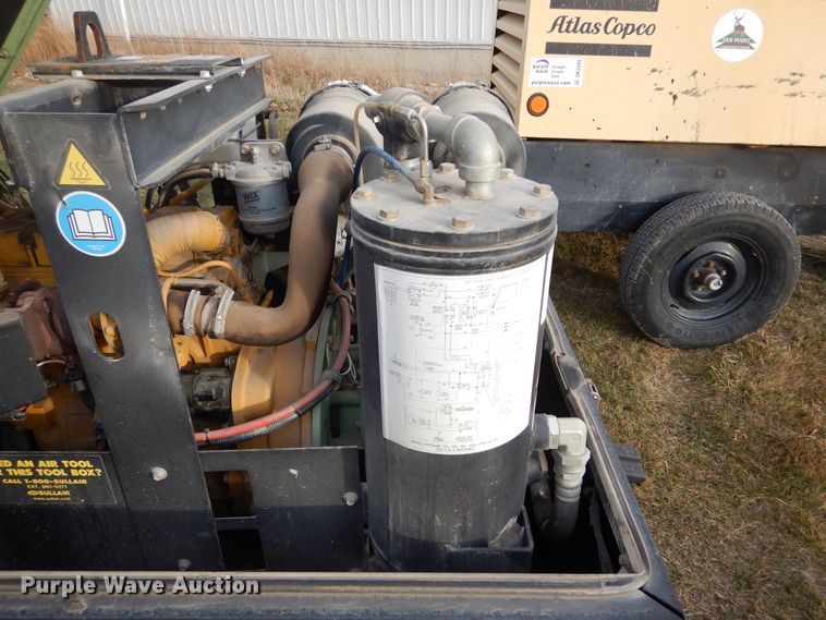 image for item DK3398 Sullair 185DPQ  air compressor