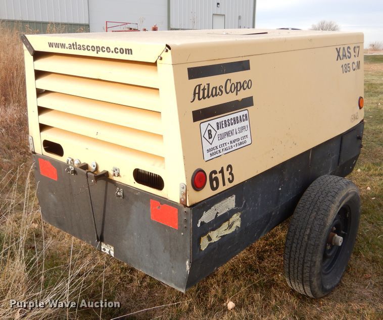 image for item DK3399 2006 Atlas Copco XAS 97  air compressor