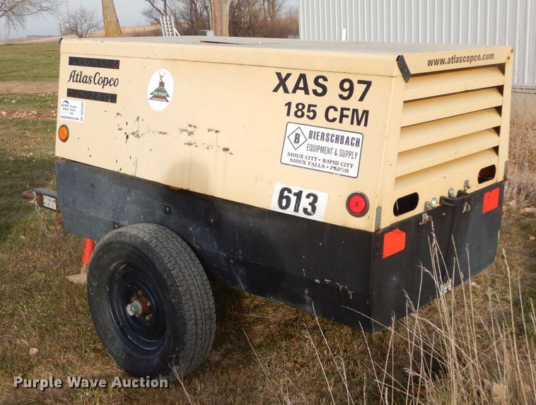 image for item DK3399 2006 Atlas Copco XAS 97  air compressor