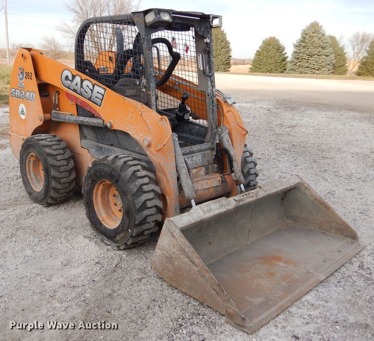 image for item DK3400 2016 Case SR240  skid steer loader