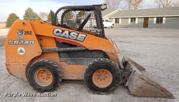 image for item DK3400 2016 Case SR240  skid steer loader