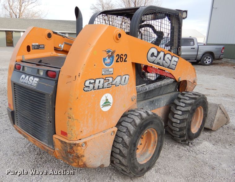 image for item DK3400 2016 Case SR240  skid steer loader