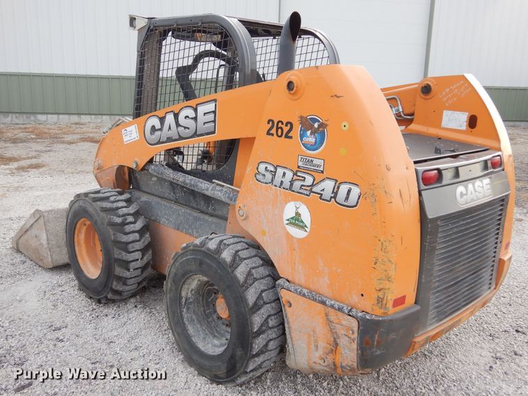 image for item DK3400 2016 Case SR240  skid steer loader