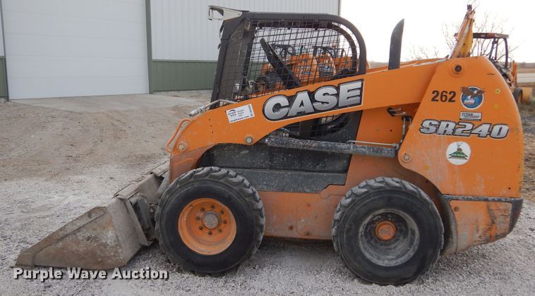 image for item DK3400 2016 Case SR240  skid steer loader