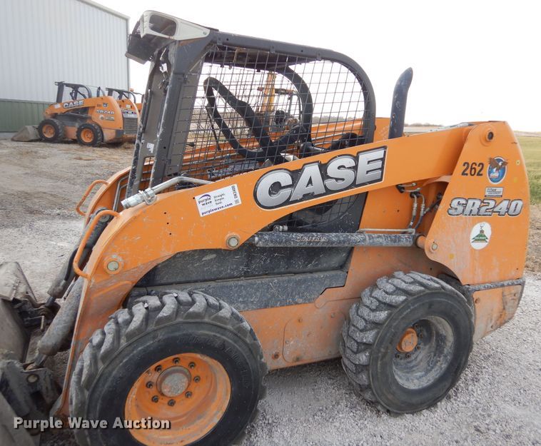image for item DK3400 2016 Case SR240  skid steer loader