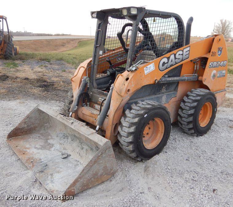 image for item DK3401 2016 Case SR240  skid steer loader