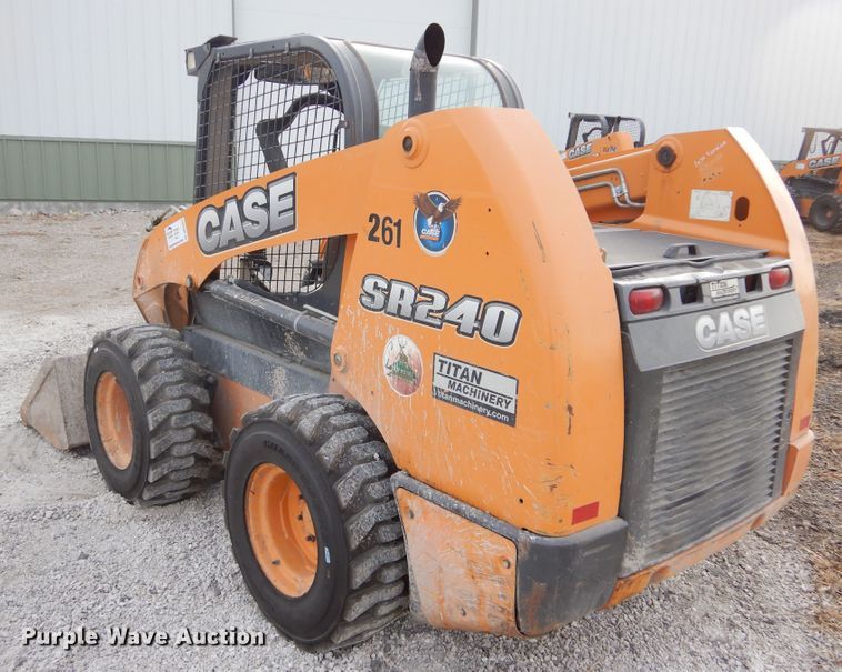image for item DK3401 2016 Case SR240  skid steer loader