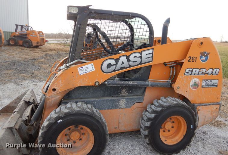 image for item DK3401 2016 Case SR240  skid steer loader