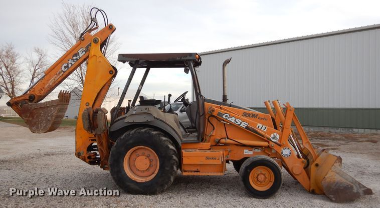 image for item DK3402 2005 Case 580M Series II  backhoe